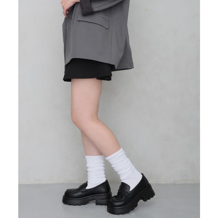 【26年春夏新作】厚底 ボリュームソール コインローファー | DEMETER | 詳細画像15 