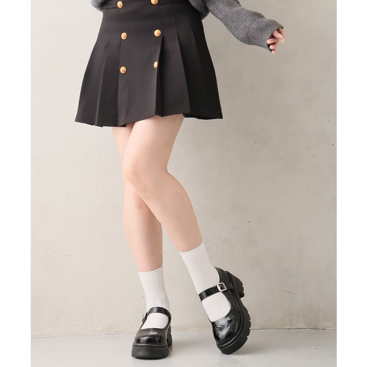 【25年秋冬新作】厚底 タンクソール ストラップパンプス | DEMETER | 詳細画像24 