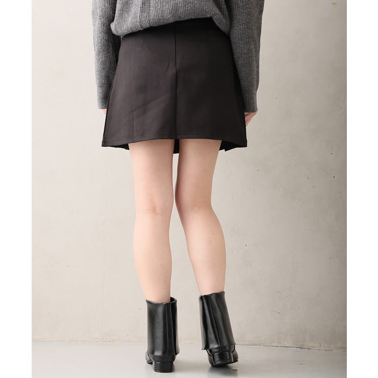 【25年秋冬新作】ポインテッドトゥ ショート カバーブーツ | DEMETER | 詳細画像11 