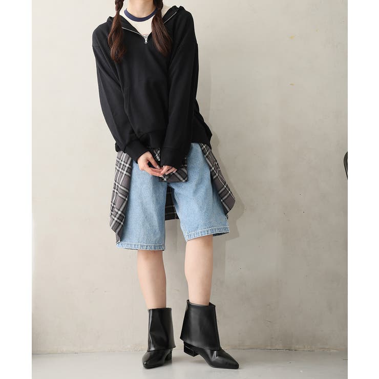 【25年秋冬新作】ポインテッドトゥ ショート カバーブーツ | DEMETER | 詳細画像20 