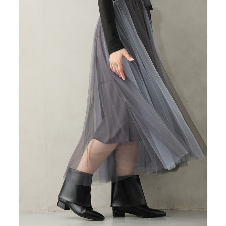 【25年秋冬新作】ポインテッドトゥ ショート カバーブーツ | DEMETER | 詳細画像30 