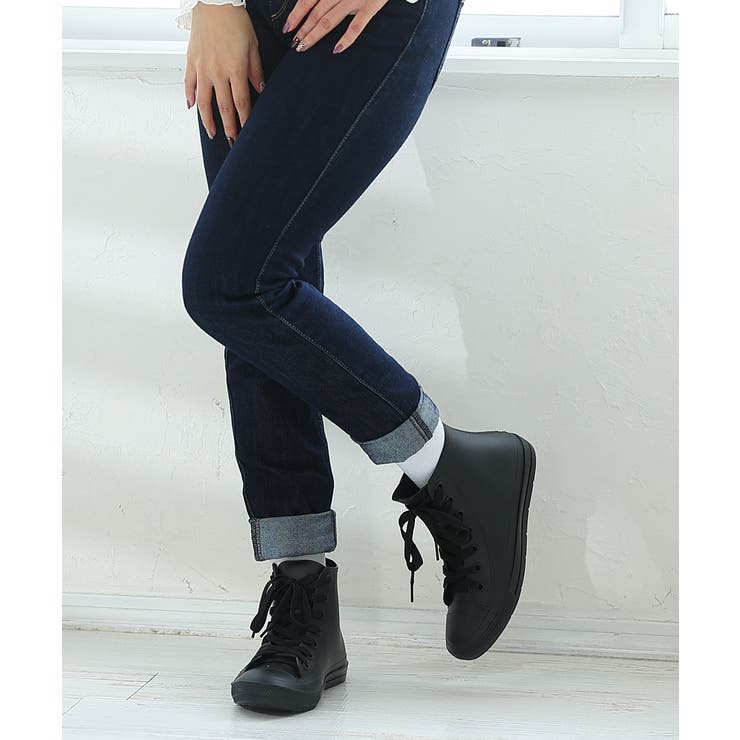 シンプル☆ハイカット レインスニーカー | DEMETER | 詳細画像3 