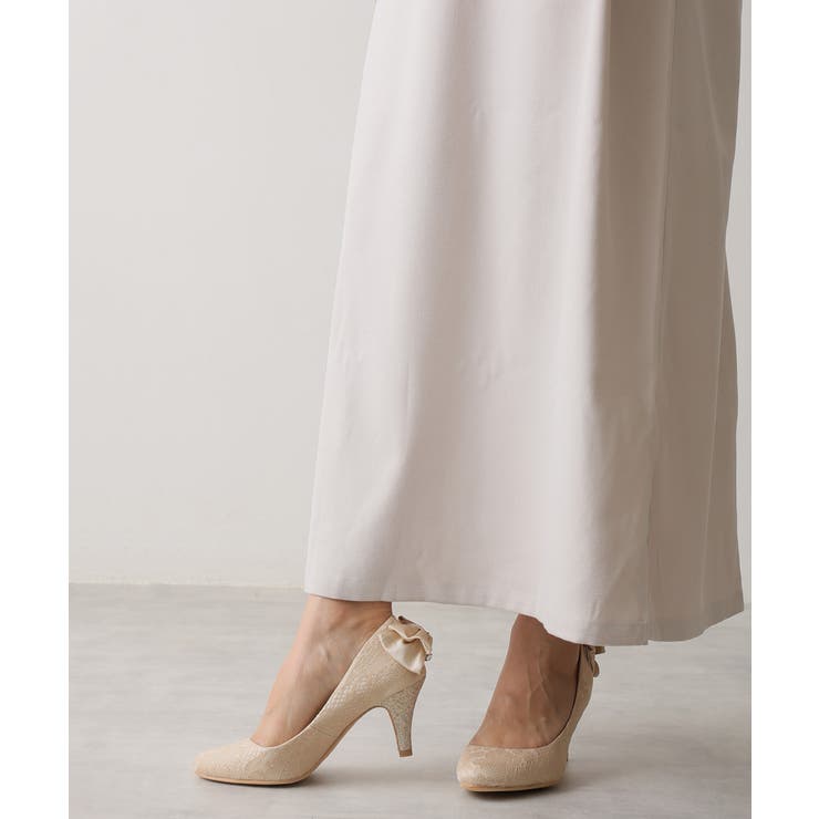 【25年春夏新作】バックリボン ダイヤチャーム オケージョンパンプス | DEMETER | 詳細画像18 