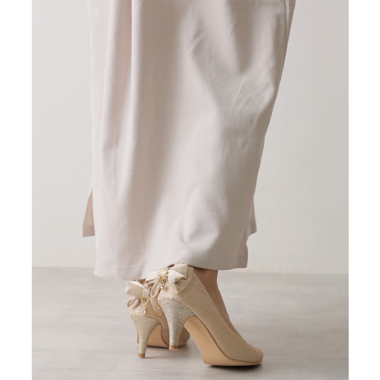 【25年春夏新作】バックリボン ダイヤチャーム オケージョンパンプス | DEMETER | 詳細画像19 