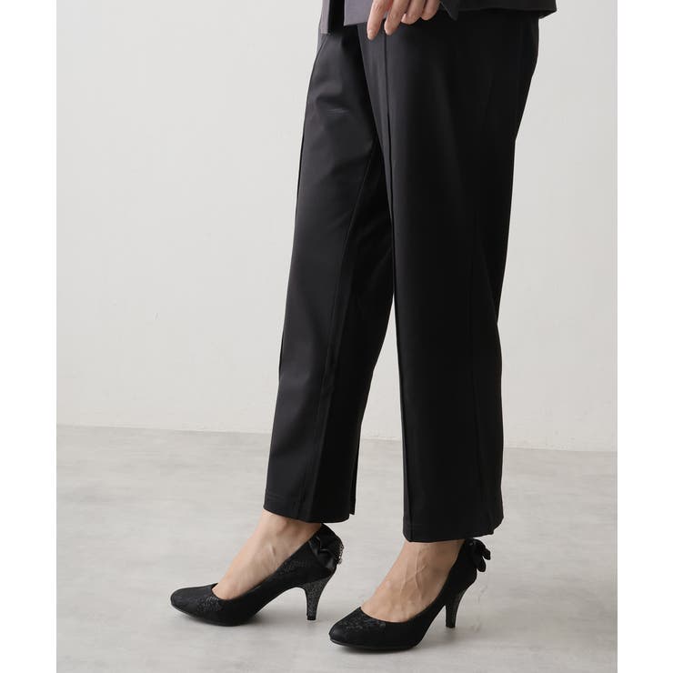 【25年春夏新作】バックリボン ダイヤチャーム オケージョンパンプス | DEMETER | 詳細画像7 