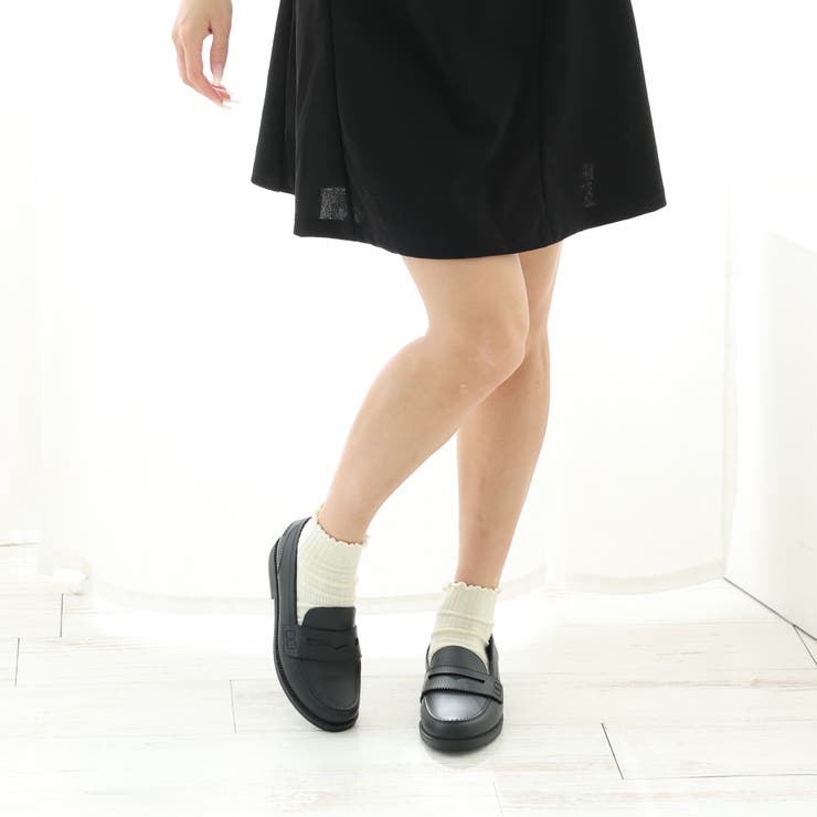 防水・撥水☆晴れ雨兼用 レインローファー レインシューズ | DEMETER | 詳細画像4 