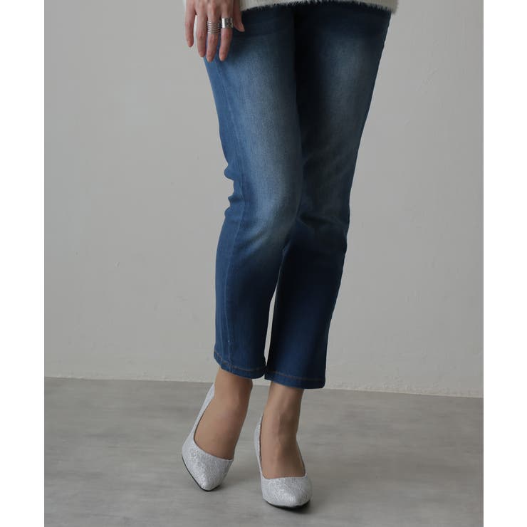 【25年春夏再販】グリッター×レース素材☆パールヒール オケージョンパンプス | DEMETER | 詳細画像28 