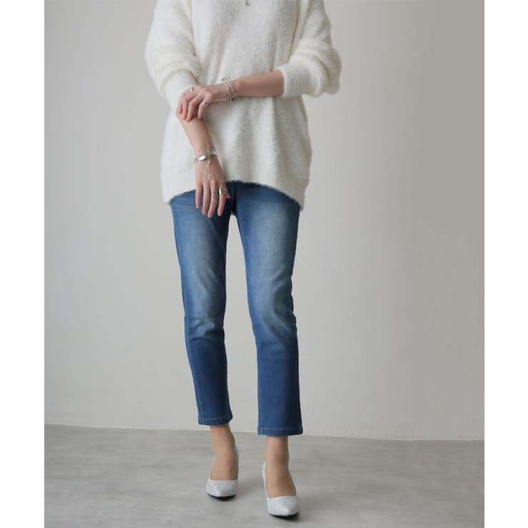 【25年春夏再販】グリッター×レース素材☆パールヒール オケージョンパンプス | DEMETER | 詳細画像31 