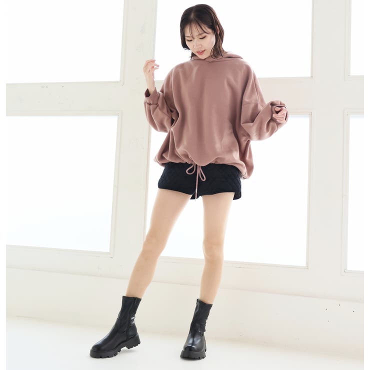 厚底ソール☆インヒール ストレッチ ミドルブーツ | DEMETER | 詳細画像9 