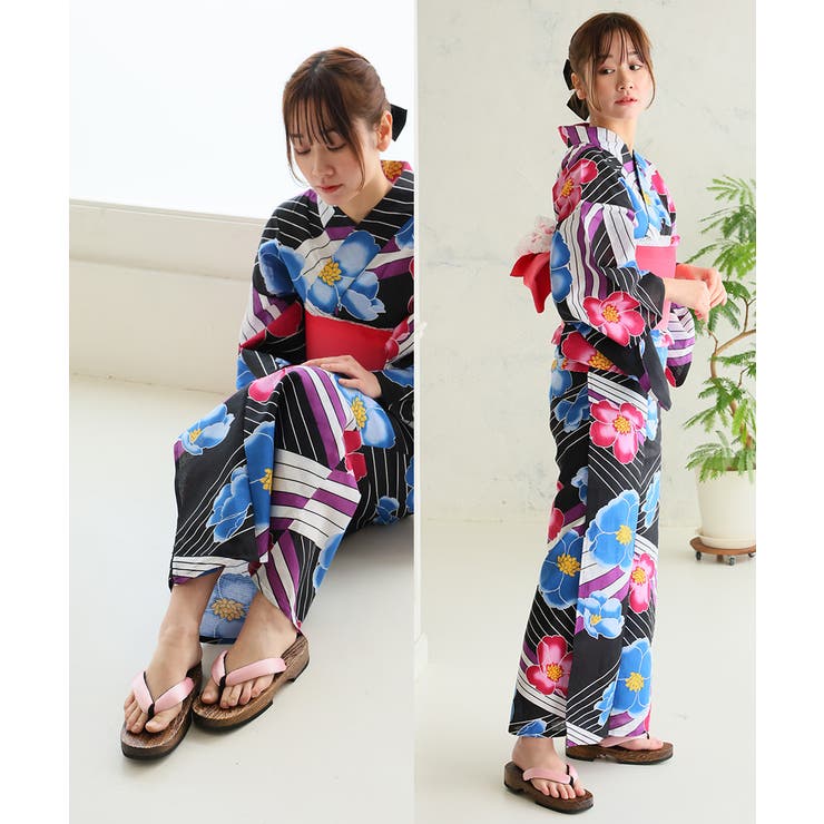 【25年春夏再販】無地 サテン ベロア 下駄 桐下駄 レディース 全9色 | DEMETER | 詳細画像23 