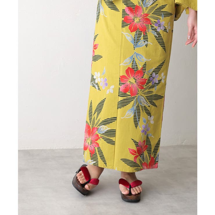 【25年春夏再販】無地 サテン ベロア 下駄 桐下駄 レディース 全9色 | DEMETER | 詳細画像56 