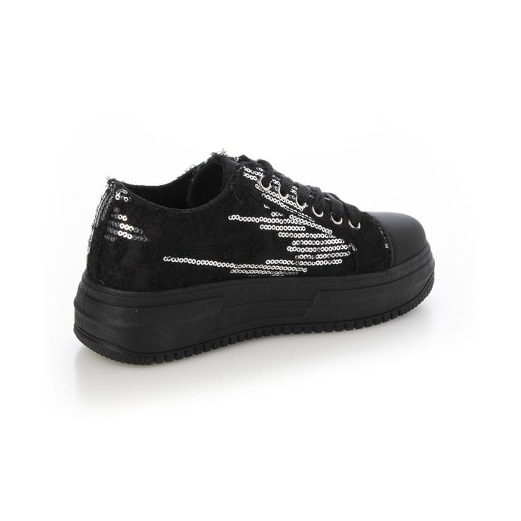 【25年春夏新作】厚底 スパンコール ローカット スニーカー | DEMETER | 詳細画像18 