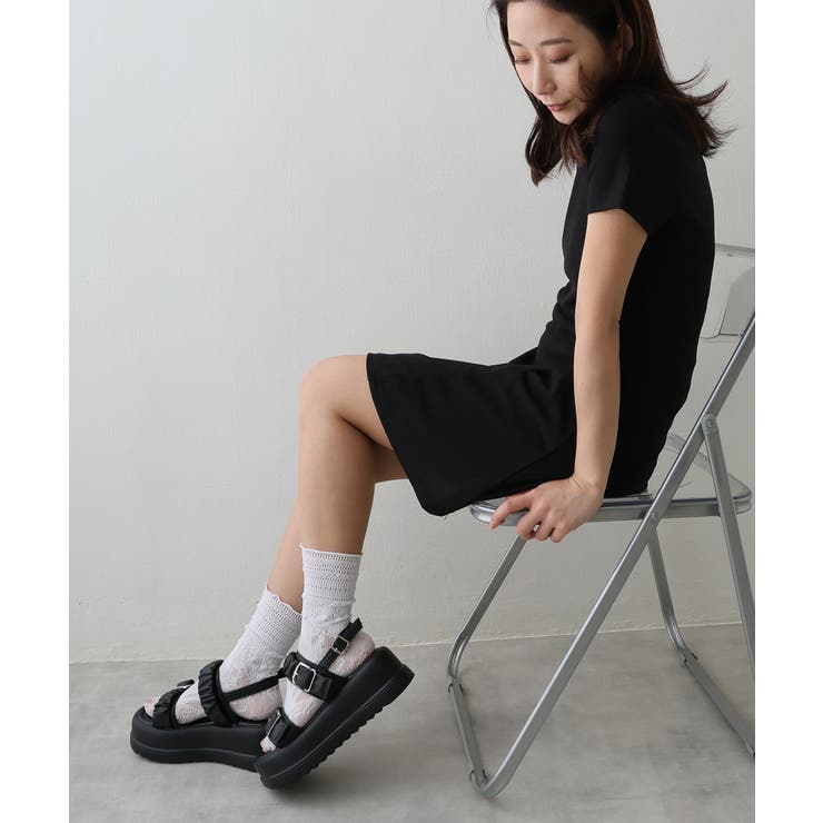 【24年春夏新作】厚底 ボリュームソール バックル | DEMETER | 詳細画像10 