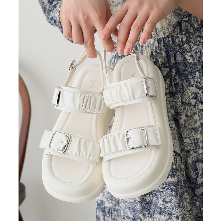 【24年春夏新作】厚底 ボリュームソール バックル | DEMETER | 詳細画像17 