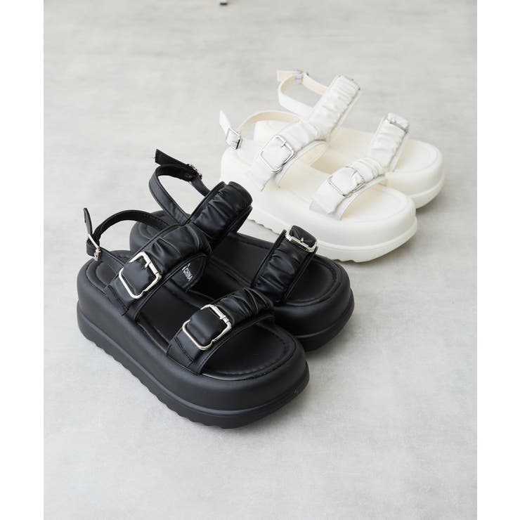 【24年春夏新作】厚底 ボリュームソール バックル | DEMETER | 詳細画像2 