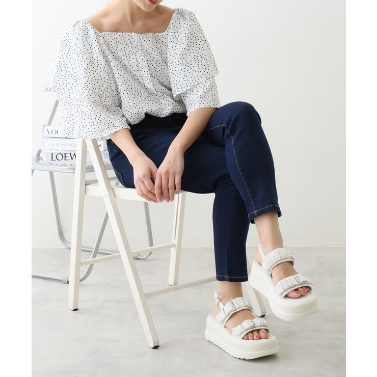 【24年春夏新作】厚底 ボリュームソール バックル | DEMETER | 詳細画像29 