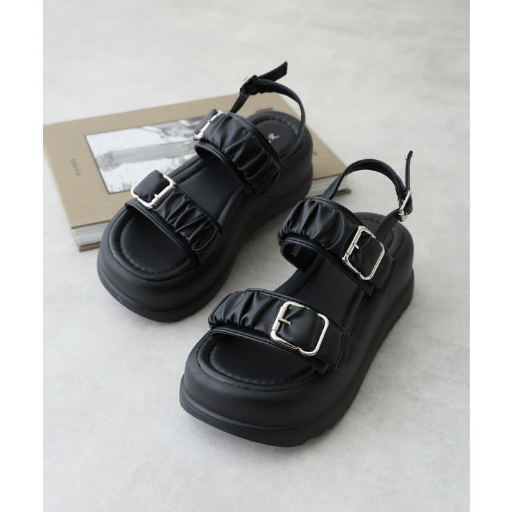 【24年春夏新作】厚底 ボリュームソール バックル | DEMETER | 詳細画像3 