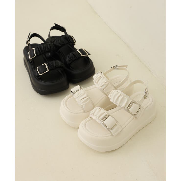 【24年春夏新作】厚底 ボリュームソール バックル | DEMETER | 詳細画像35 