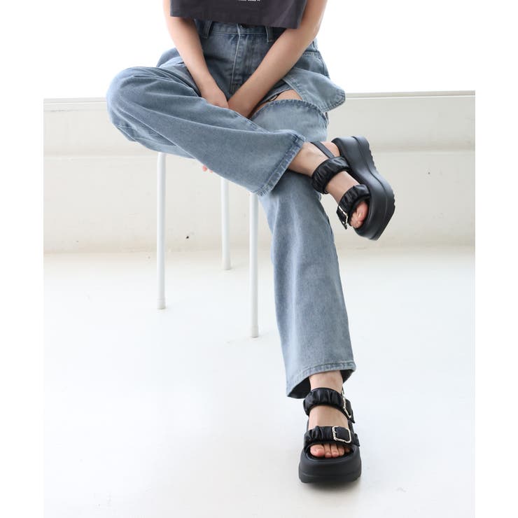 【24年春夏新作】厚底 ボリュームソール バックル | DEMETER | 詳細画像38 