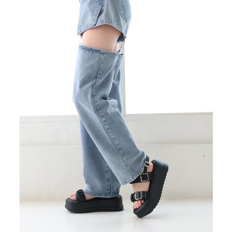 【24年春夏新作】厚底 ボリュームソール バックル | DEMETER | 詳細画像39 