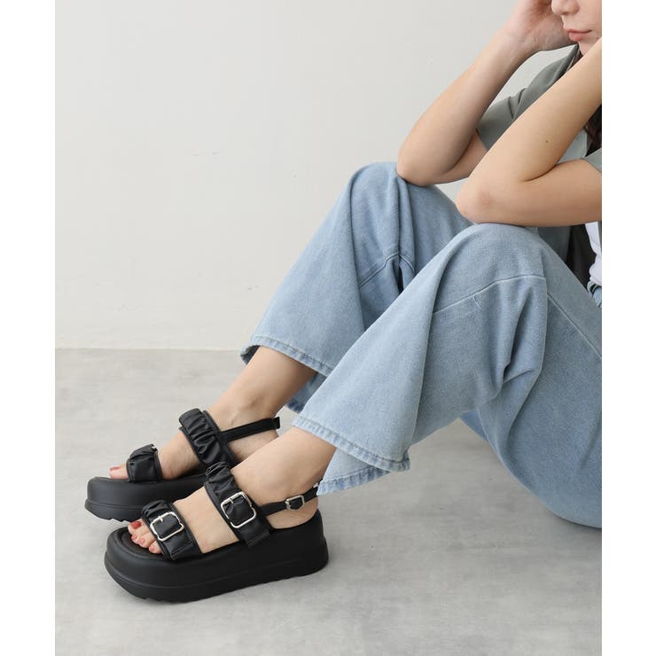 【24年春夏新作】厚底 ボリュームソール バックル | DEMETER | 詳細画像5 