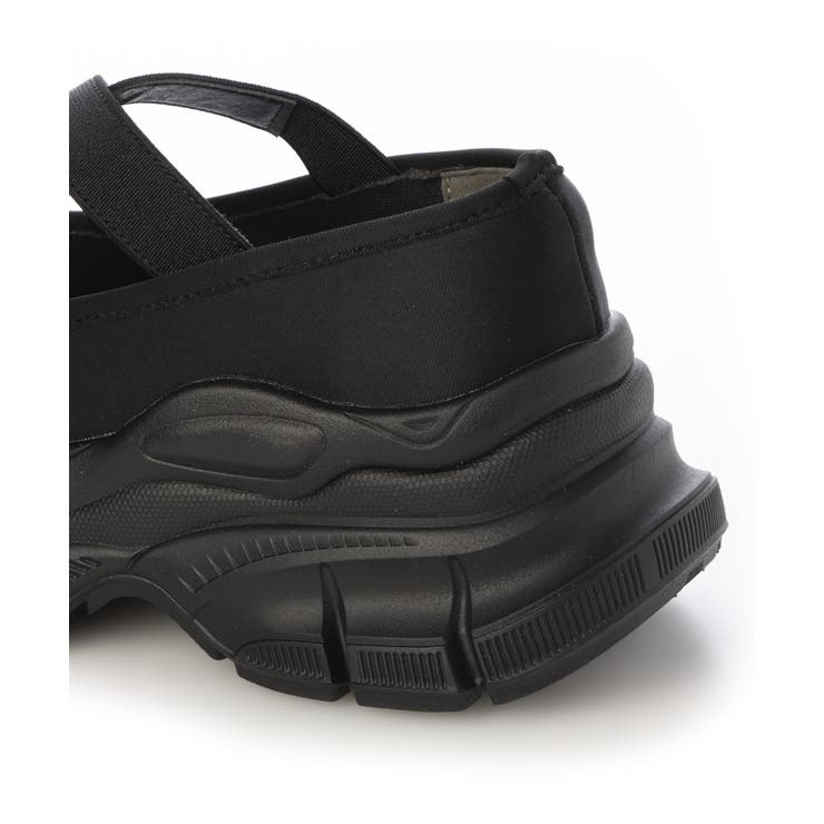 【25年春夏新作】厚底 スニーカーライク クロスゴム リボン パンプス | DEMETER | 詳細画像26 