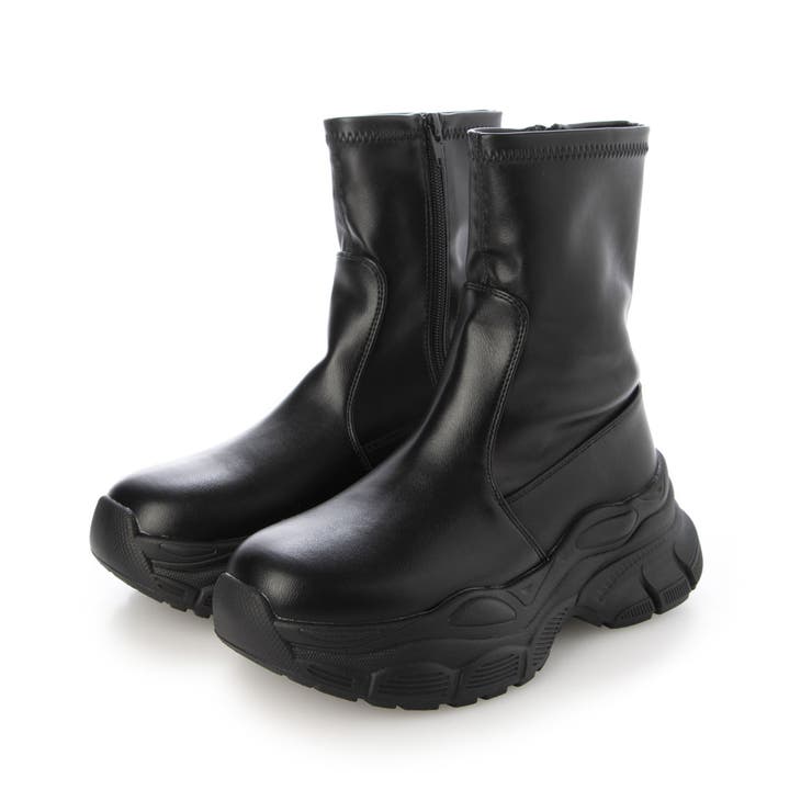 【24年秋冬新作】厚底 ストレッチ スニーカーライク ショートブーツ | DEMETER | 詳細画像17 