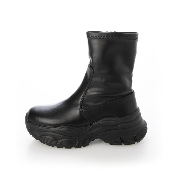 【24年秋冬新作】厚底 ストレッチ スニーカーライク ショートブーツ | DEMETER | 詳細画像19 