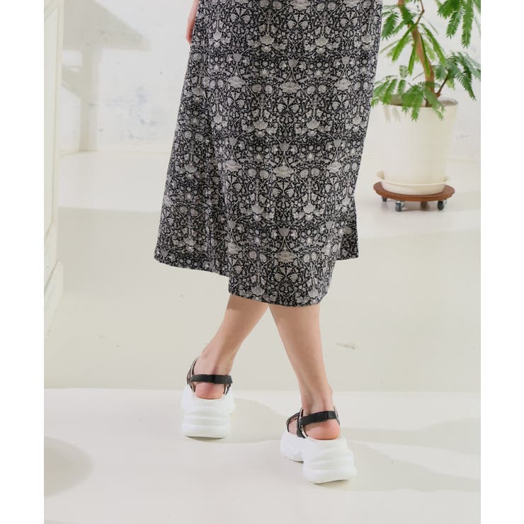 【24年春夏新作】軽量厚底 ボリュームソール 細ストラップ | DEMETER | 詳細画像25 