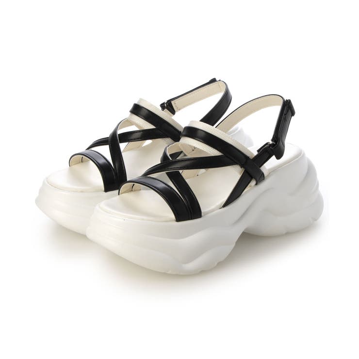 【24年春夏新作】軽量厚底 ボリュームソール 細ストラップ | DEMETER | 詳細画像29 