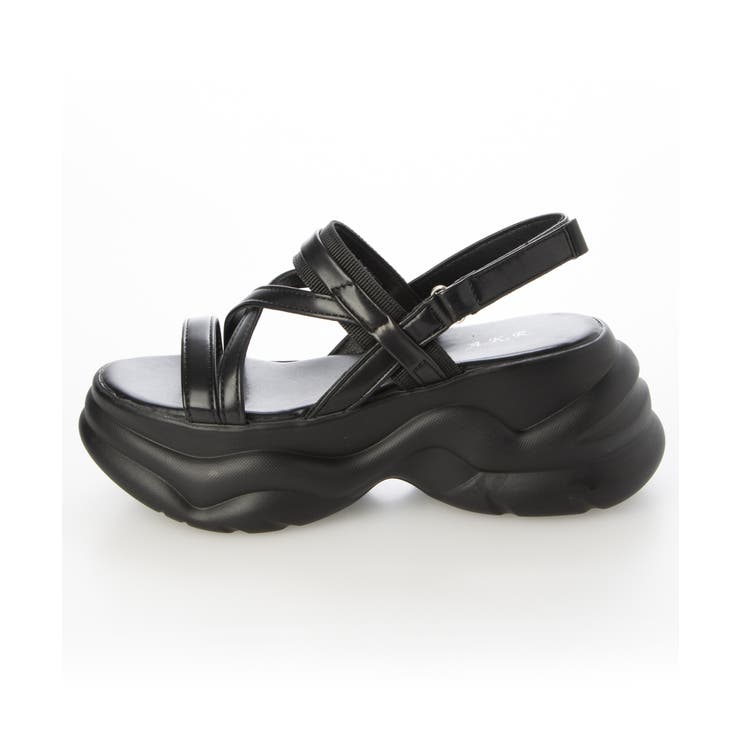 【24年春夏新作】軽量厚底 ボリュームソール 細ストラップ | DEMETER | 詳細画像30 