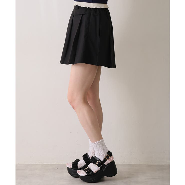 【26年春夏新作】軽量厚底 チュールベルト バックバンド スポーツサンダル | DEMETER | 詳細画像14 