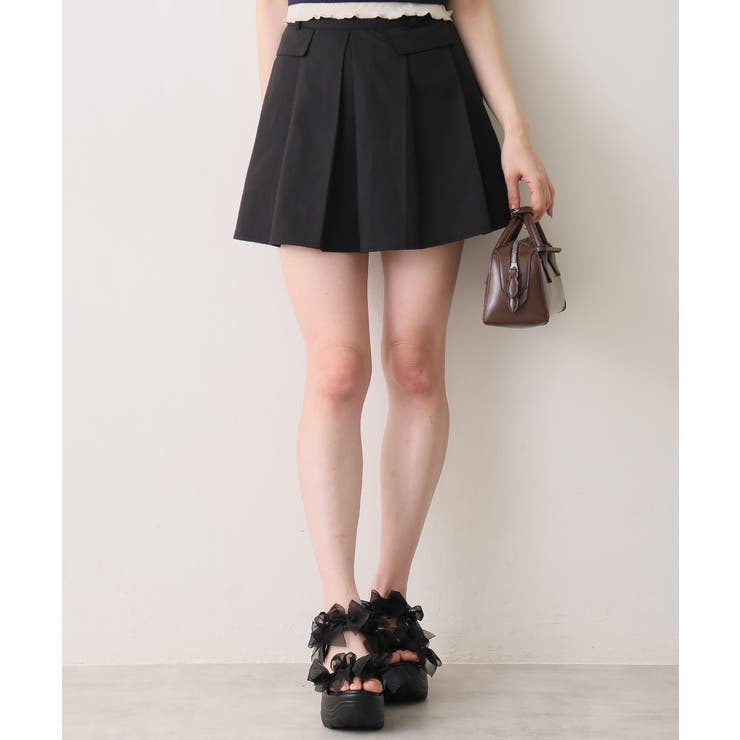 【26年春夏新作】軽量厚底 チュールリボン ダブルベルト | DEMETER | 詳細画像12 