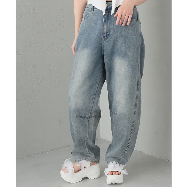 【26年春夏新作】軽量厚底 チュールリボン ダブルベルト | DEMETER | 詳細画像29 