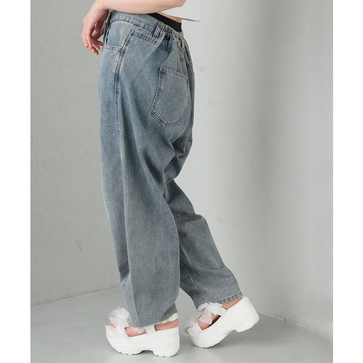 【26年春夏新作】軽量厚底 チュールリボン ダブルベルト | DEMETER | 詳細画像30 