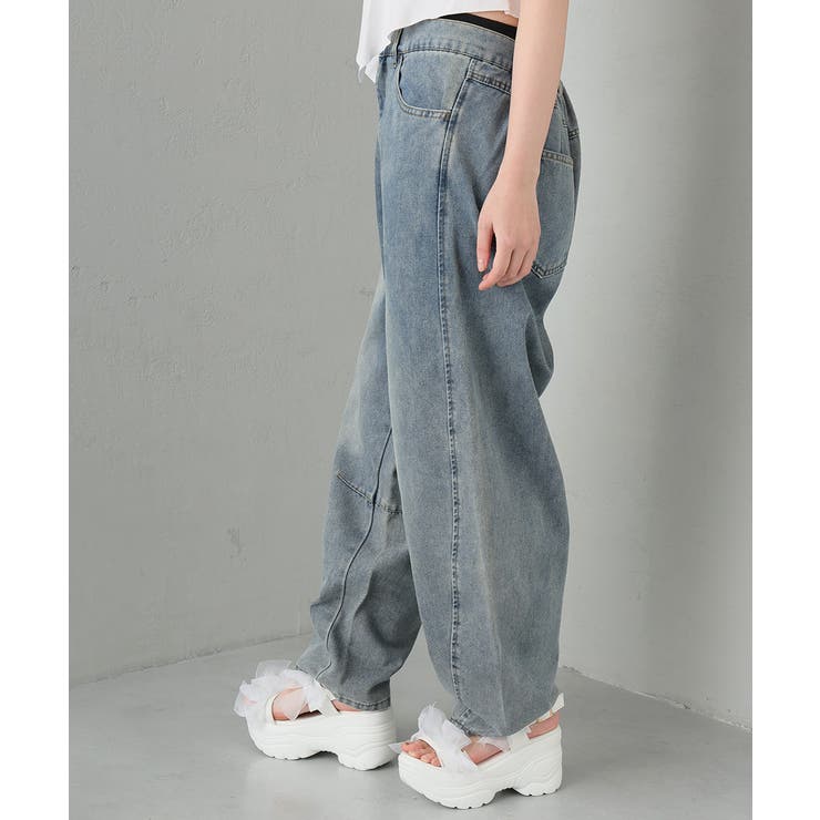 【26年春夏新作】軽量厚底 チュールリボン ダブルベルト | DEMETER | 詳細画像31 