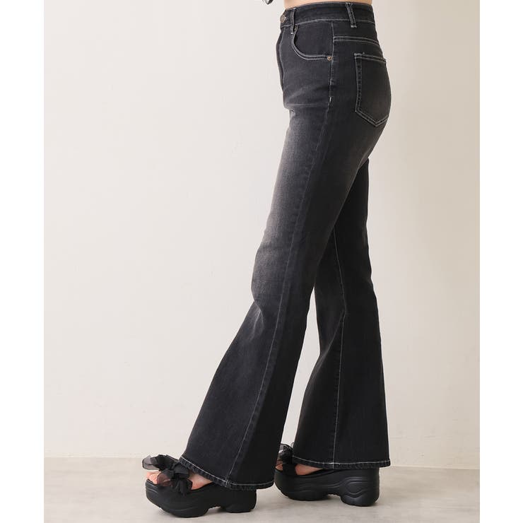 【26年春夏新作】軽量厚底 チュールリボン ダブルベルト | DEMETER | 詳細画像7 