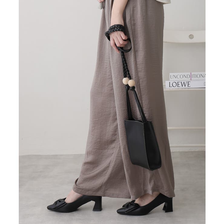 【25年春夏新作】リボン ポインテッドトゥ パンプス | DEMETER | 詳細画像40 