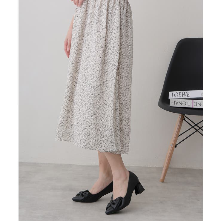 【25年春夏新作】リボン ポインテッドトゥ パンプス | DEMETER | 詳細画像46 