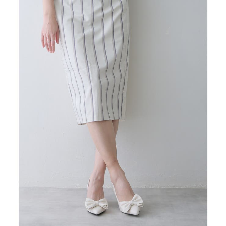 【25年春夏新作】リボン ポインテッドトゥ パンプス | DEMETER | 詳細画像53 