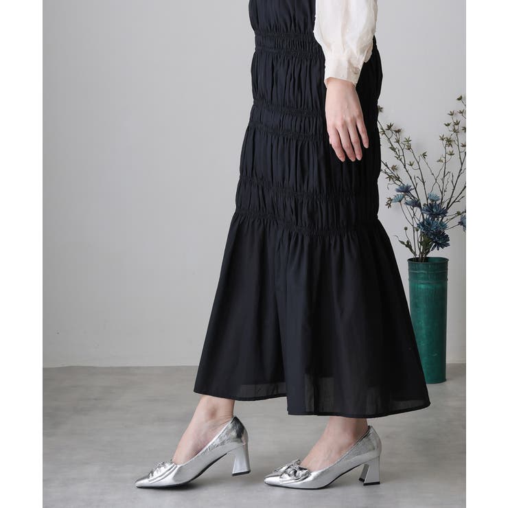 【25年春夏新作】リボン ポインテッドトゥ パンプス | DEMETER | 詳細画像62 