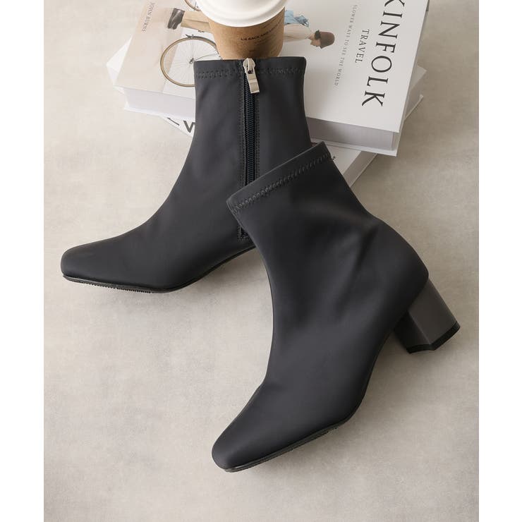 【24年秋冬新作】軽量 撥水 ストレッチ ショートブーツ | DEMETER | 詳細画像11 