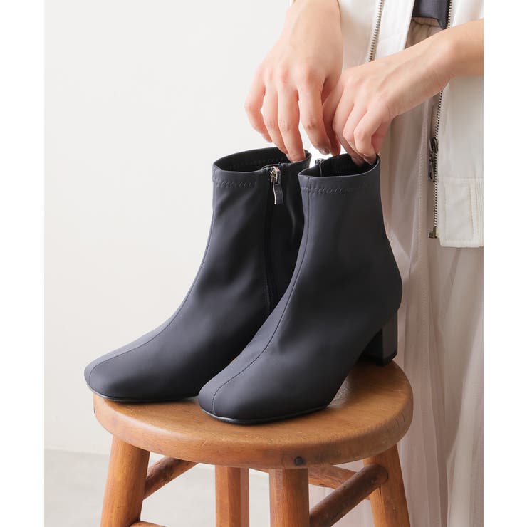 【24年秋冬新作】軽量 撥水 ストレッチ ショートブーツ | DEMETER | 詳細画像12 