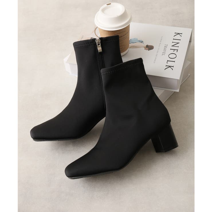 【24年秋冬新作】軽量 撥水 ストレッチ ショートブーツ | DEMETER | 詳細画像4 