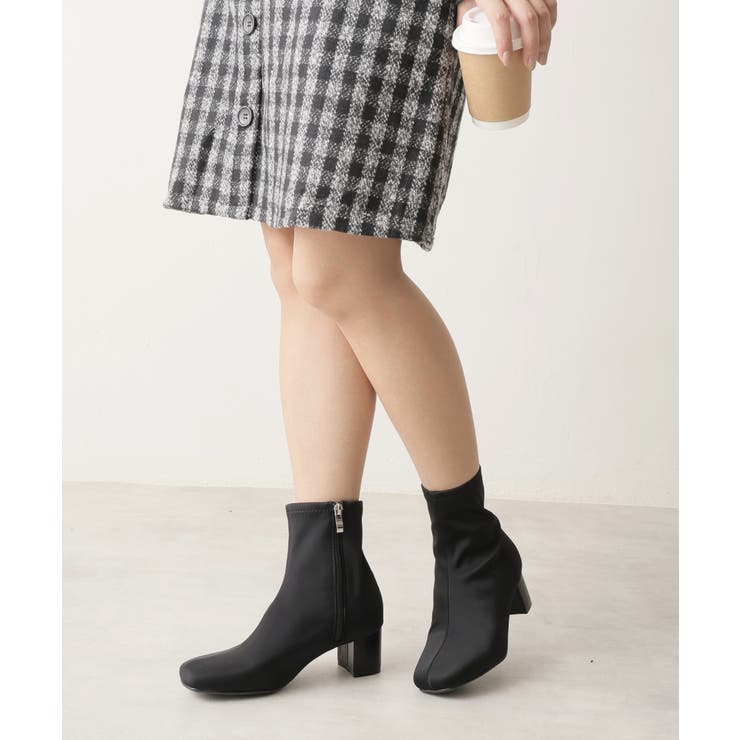 【24年秋冬新作】軽量 撥水 ストレッチ ショートブーツ | DEMETER | 詳細画像7 