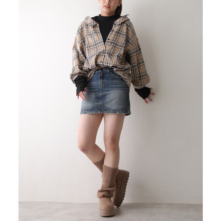 【25年秋冬新作】厚底 ニットソックス ムートンブーツ | DEMETER | 詳細画像29 