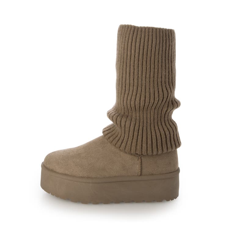 【25年秋冬新作】厚底 ニットソックス ムートンブーツ | DEMETER | 詳細画像46 