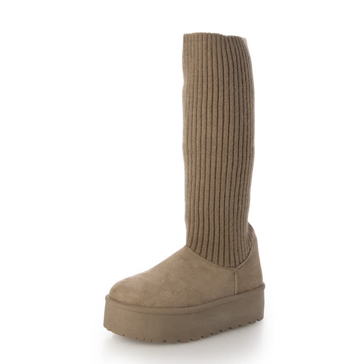 【25年秋冬新作】厚底 ニットソックス ムートンブーツ | DEMETER | 詳細画像49 