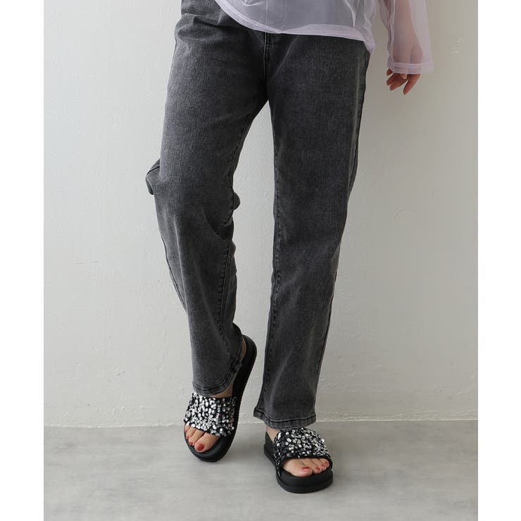 【25年春夏新作】軽量 厚底 スパンコール スライドサンダル | DEMETER | 詳細画像22 