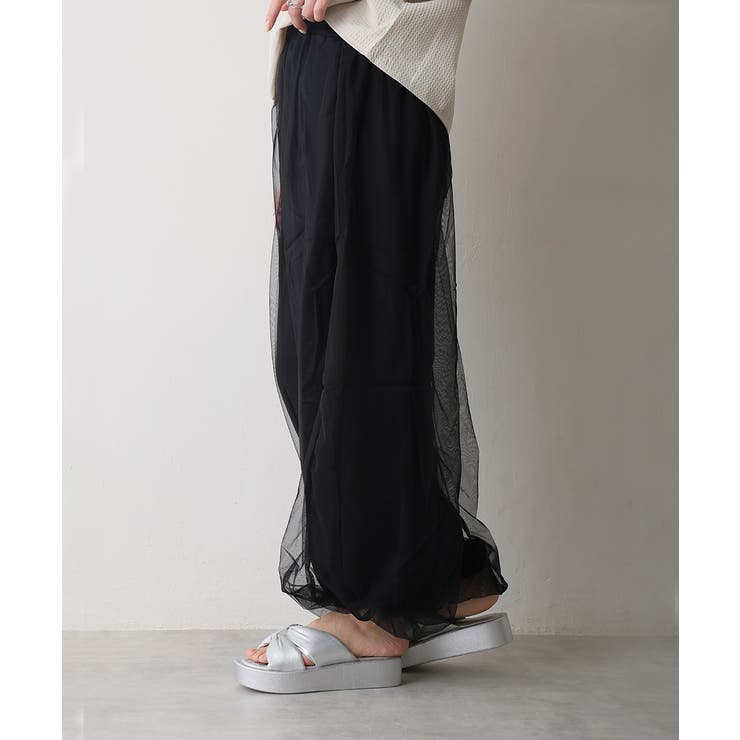 【25年春夏新作】厚底 スクエアトゥ リボンデザイン パテッドサンダル | DEMETER | 詳細画像37 